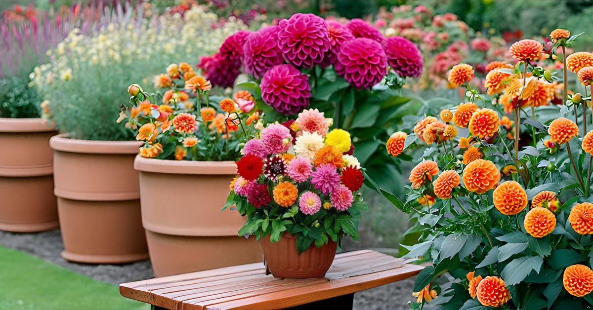 Dahlia Flower Seed – Mixed Color Ornamental Plant Seeds for Garden, Balcony & Terrace SRI SAI FORESTRY