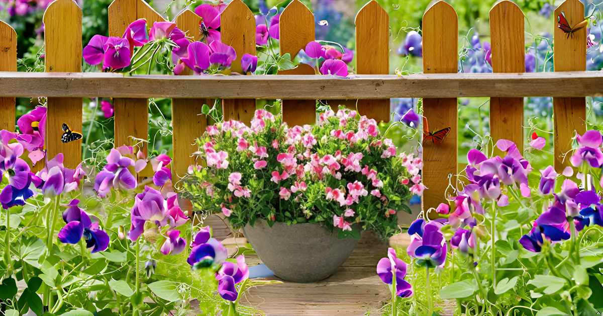 Sweet Peas Flower Seeds – Vibrant & Fragrant Blooms for Your Garden, Balcony & Terrace SRI SAI FORESTRY