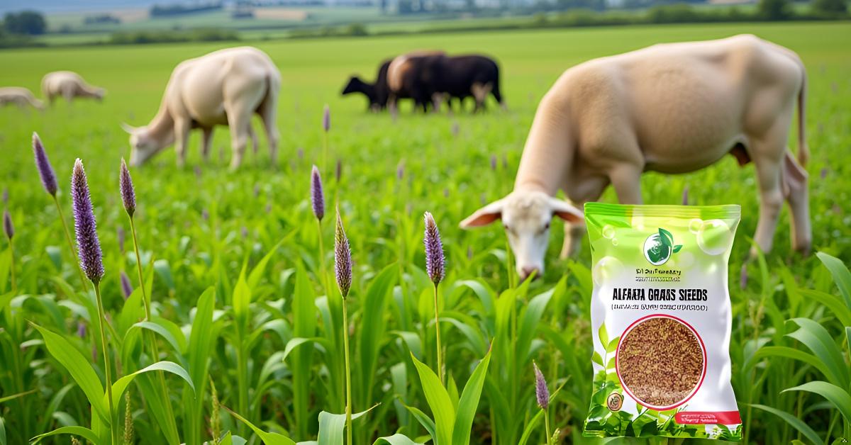 Alfalfa Seeds | Alfa Alfa Grass Seeds for Cow, Goat Grass Seeds SRI SAI FORESTRY
