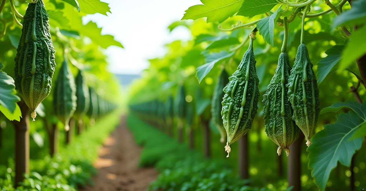 Bitter Gourd Seeds for Planting | Karela, Karelu, Pavara Kaiy, Kakara Kayi, Pavakka, Haagala Kaayi Vegetable Seed | High Yield Home Garden Seeds SRI SAI FORESTRY