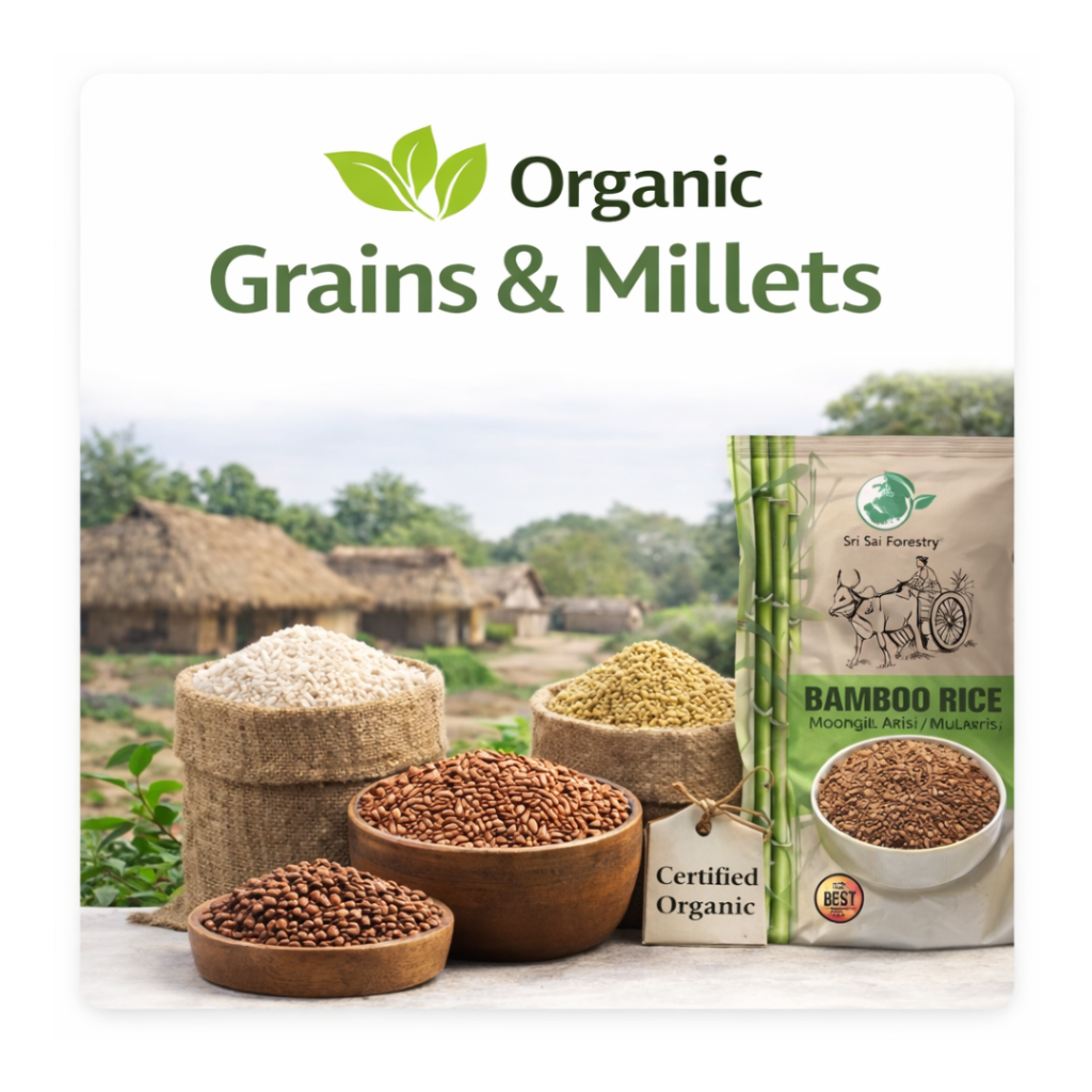 Organic Grains and Millets