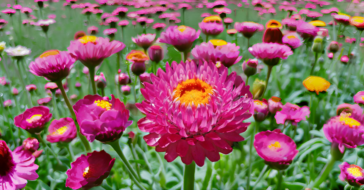 Helichrysum Flower Seeds – Everlasting Blooms for Garden, Balcony & Dried Arrangements SRI SAI FORESTRY