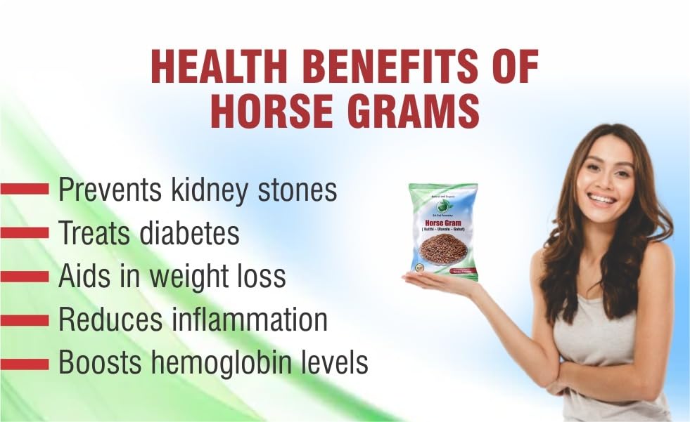 Organic Horse Gram – Ready to Cook & Perfect for Sprouting SRI SAI FORESTRY