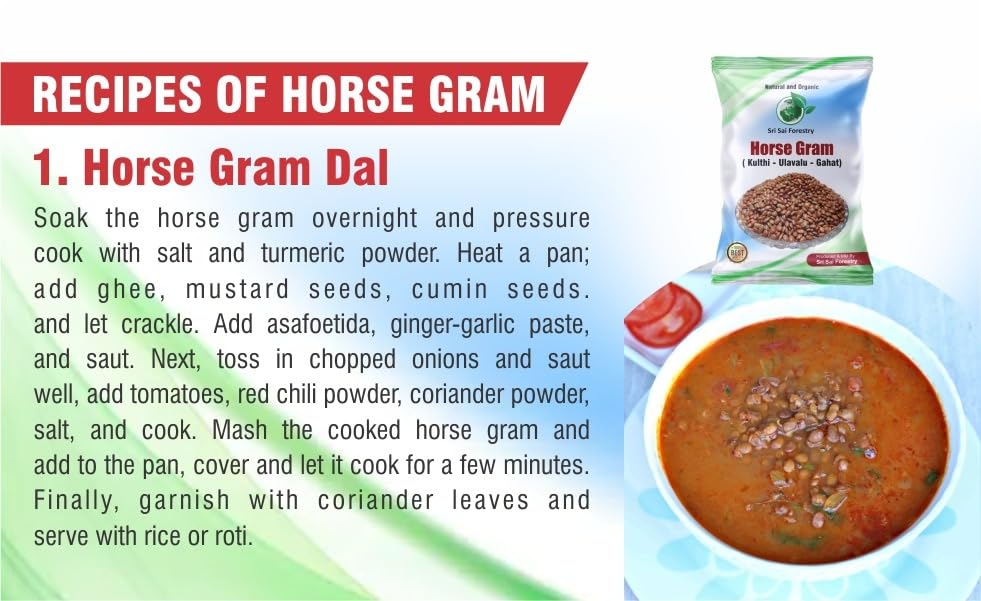 Organic Horse Gram – Ready to Cook & Perfect for Sprouting SRI SAI FORESTRY