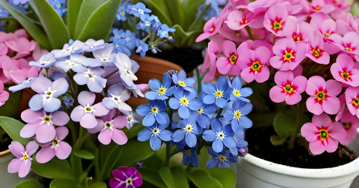 Forget-Me-Not Blue Seeds – Gorgeous Myosotis Sylvatica Flowers for Home & Garden SRI SAI FORESTRY