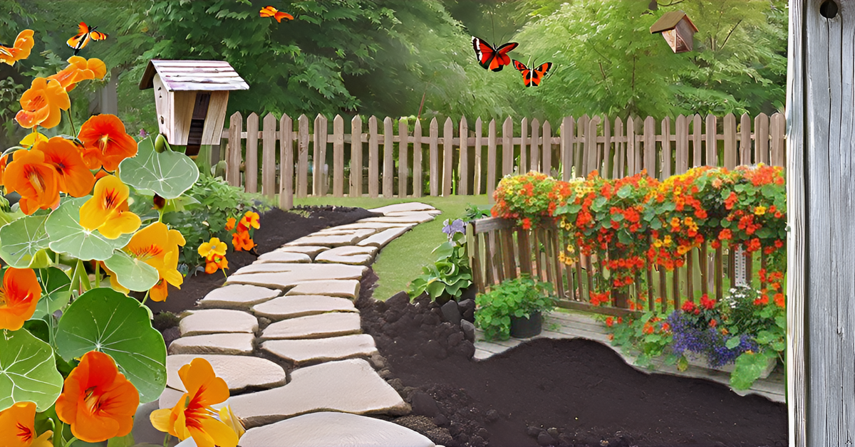 Nasturtium Mixed Color Climbing Flower Seeds, Jewel of Africa SRI SAI FORESTRY