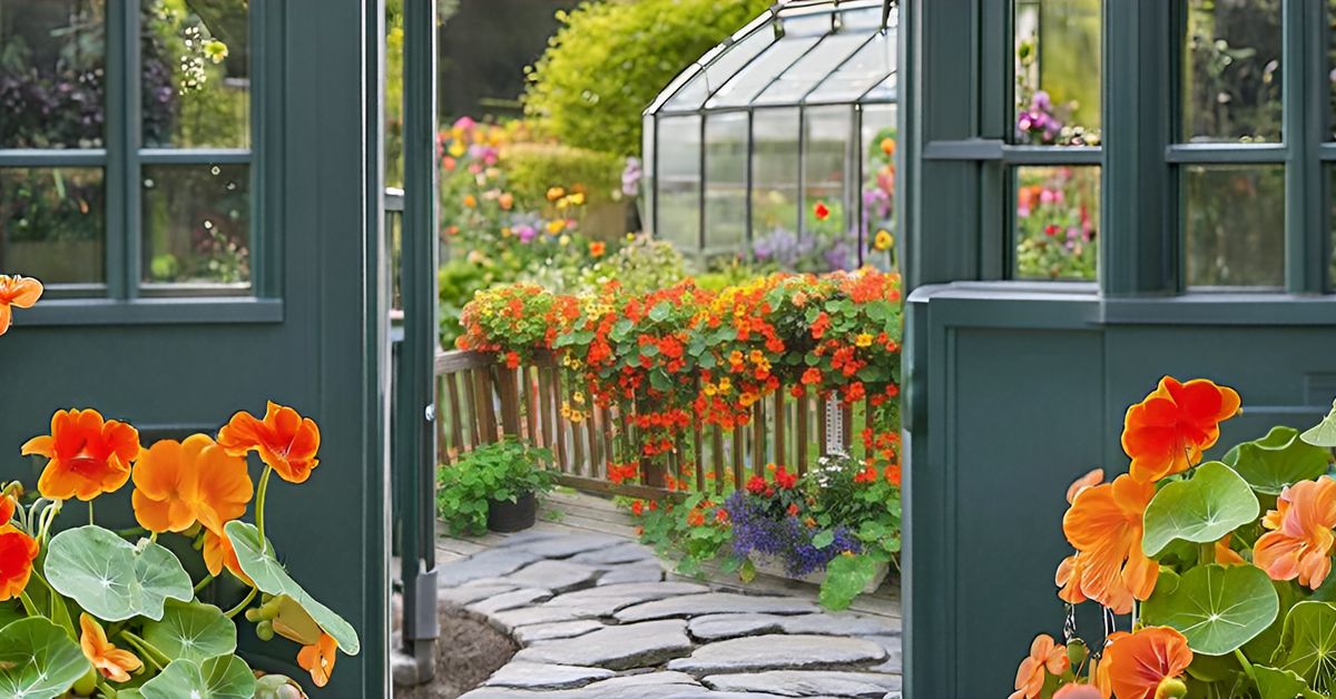 Nasturtium Mixed Color Climbing Flower Seeds, Jewel of Africa SRI SAI FORESTRY