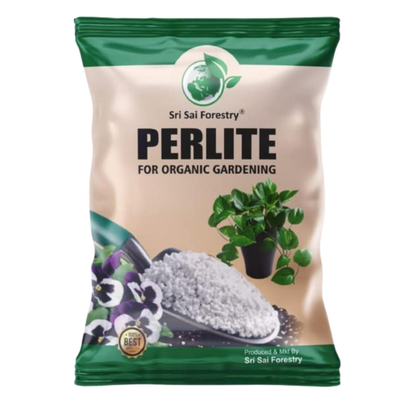Perlite for Hydroponics & Horticulture – Ideal for Terrace Gardening & Soilless Potting Mix SRI SAI FORESTRY
