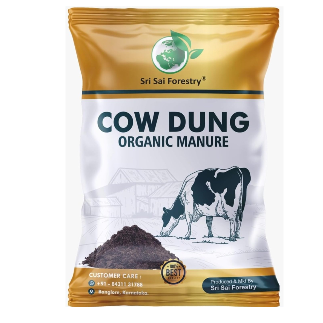 Cow Dung Manure for Plants – 100% Organic & Natural Fertilizer SRI SAI FORESTRY