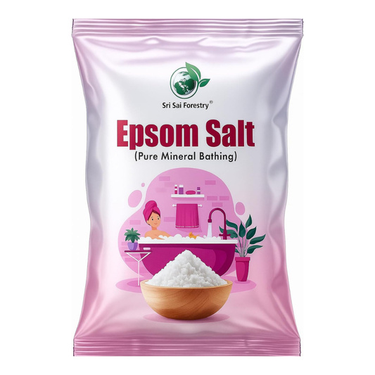 Epsom Salt For Bath, Epsom Salts for Foot Soak, Bathing SRI SAI FORESTRY