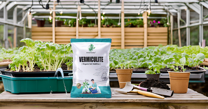 Vermiculite for Gardening & Hydroponics | 100% Natural, Non-Toxic & Chemical-Free | Improves Soil Aeration, Drainage, & Water Retention | Ideal for Potting Mix, Seed Starting SRI SAI FORESTRY