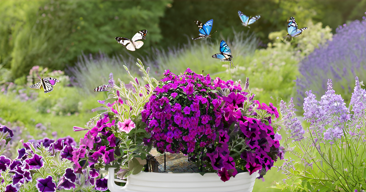 Rosy Periwinkle (Vinca) Glowing Mix Color Seeds – Vibrant Blooms for Home Gardens & Balconies SRI SAI FORESTRY