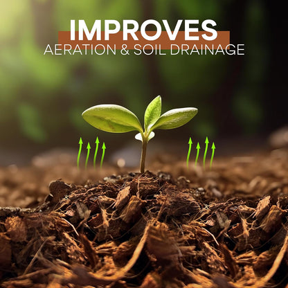 Cocopeat Growing Medium Ready-to-Use Potting Mix for Seedlings & Potted Plants SRI SAI FORESTRY