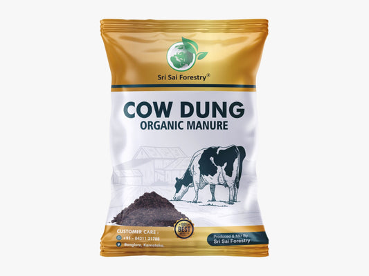Cow Dung Manure for Plants – 100% Organic & Natural Fertilizer SRI SAI FORESTRY