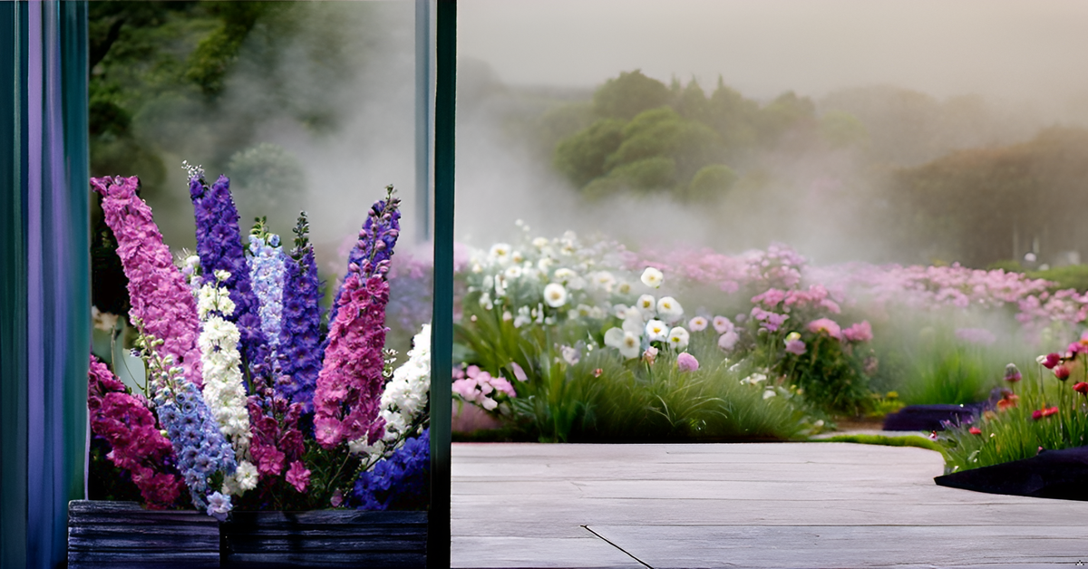 Larkspur (Delphinium) Annual Flower Seeds – Elegant Spikes of Color for Your Garden & Balcony SRI SAI FORESTRY