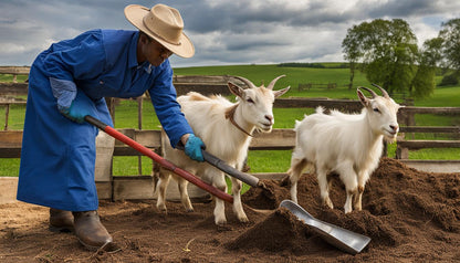 Organic Goat Manure for Gardening, Premium Nutrient Booster, Vibrant Plant Growth SRI SAI FORESTRY