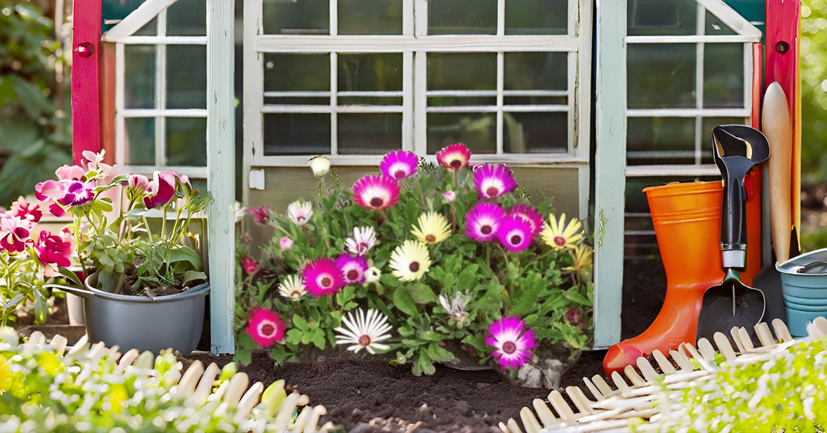 Ice Plant Delosperma Perennial Flower Seeds – Stunning Ground Cover for Your Garden, Balcony & Terrace SRI SAI FORESTRY