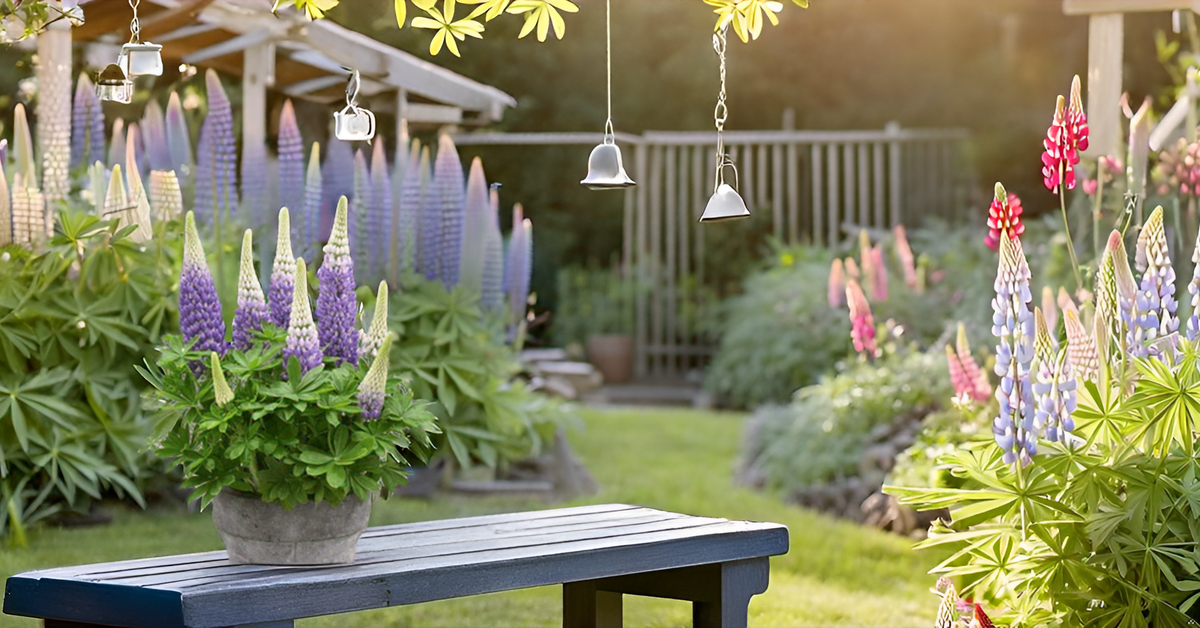 Lupin Flower Seeds – Stunning, Tall Blooms for Your Garden & Balcony SRI SAI FORESTRY