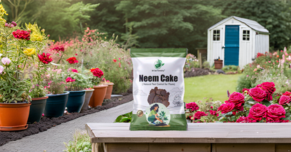Neem Cake Powder for Plants – Organic Soil Enhancer, Natural Pest Control, Rich in Nitrogen, Phosphorus & Potassium for Healthier Growth – Neem Cake Fertilizer SRI SAI FORESTRY