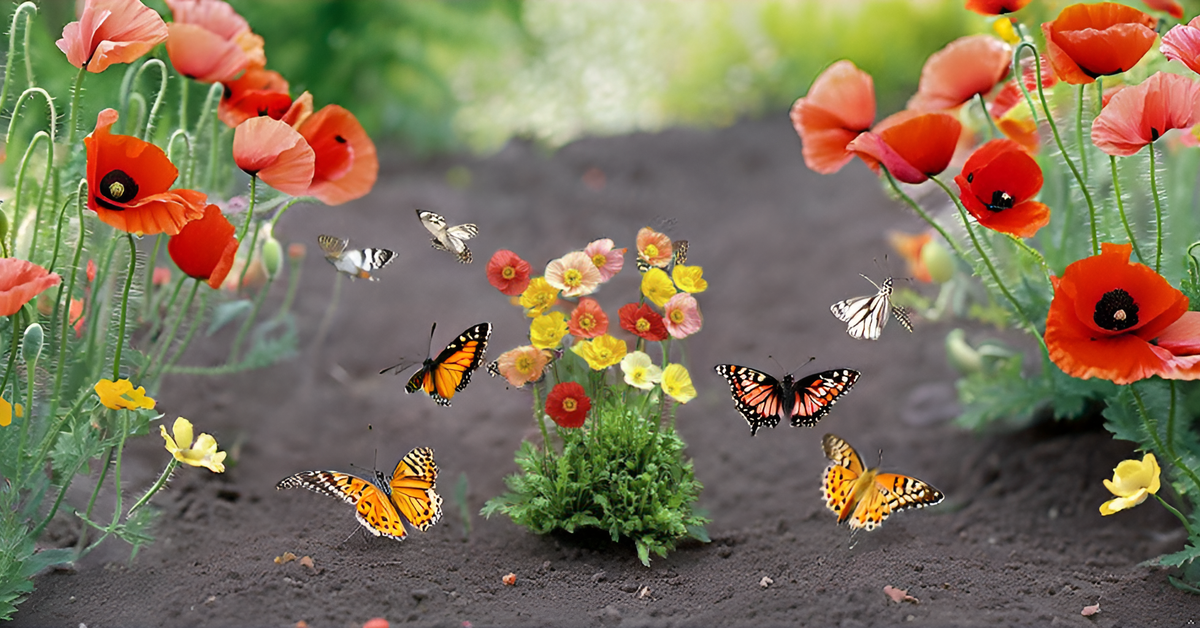 Californian Poppy Mixed Seeds – Vibrant, Colorful Blooms for Home Garden, Balcony & Terrace SRI SAI FORESTRY
