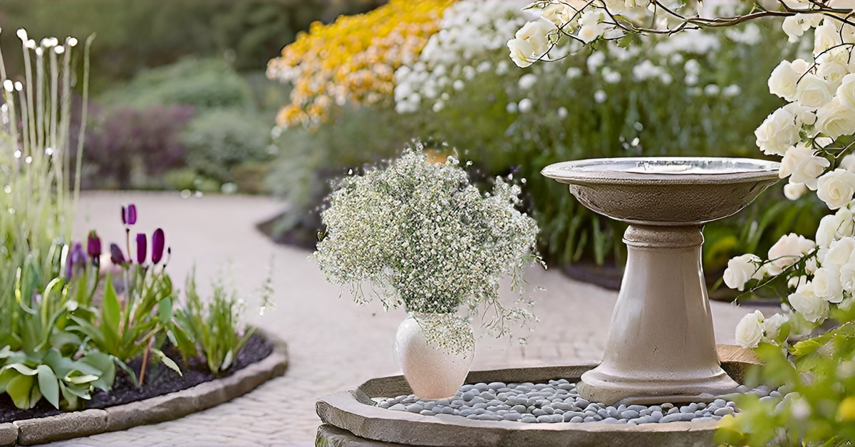 Gypsophila 'Snow Flakes' Seeds – Delicate White Blooms for a Beautiful Home Garden & Balcony SRI SAI FORESTRY