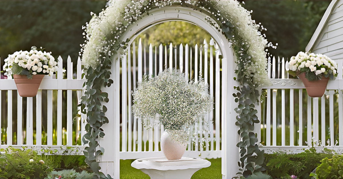 Gypsophila 'Snow Flakes' Seeds – Delicate White Blooms for a Beautiful Home Garden & Balcony SRI SAI FORESTRY