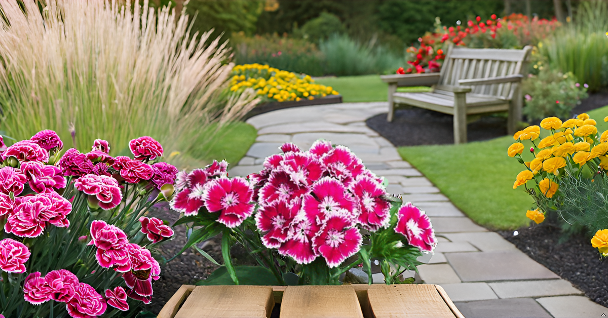 Sweet William Flower Seed Mix – Beautiful Colorful Blooms for Balcony, Terrace, & Garden SRI SAI FORESTRY