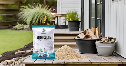 Vermiculite for Gardening & Hydroponics | 100% Natural, Non-Toxic & Chemical-Free | Improves Soil Aeration, Drainage, & Water Retention | Ideal for Potting Mix, Seed Starting SRI SAI FORESTRY