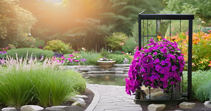 Rosy Periwinkle (Vinca) Glowing Mix Color Seeds – Vibrant Blooms for Home Gardens & Balconies SRI SAI FORESTRY